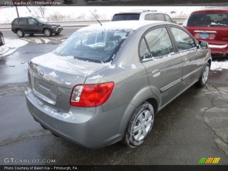 Titanium / Gray 2011 Kia Rio LX