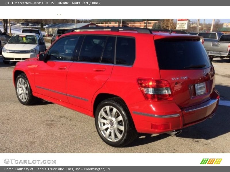 Mars Red / Black 2011 Mercedes-Benz GLK 350 4Matic