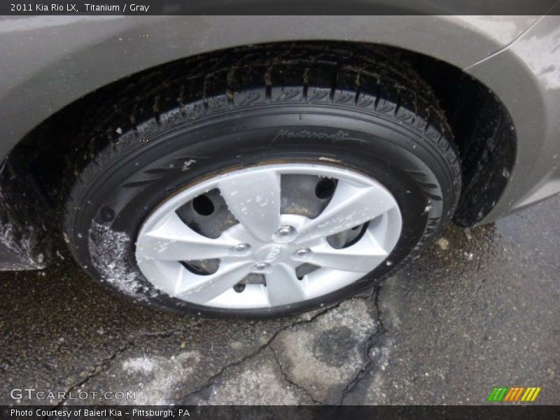 Titanium / Gray 2011 Kia Rio LX