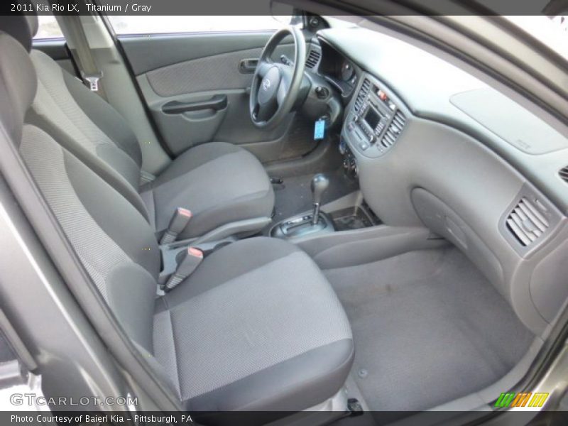 Titanium / Gray 2011 Kia Rio LX