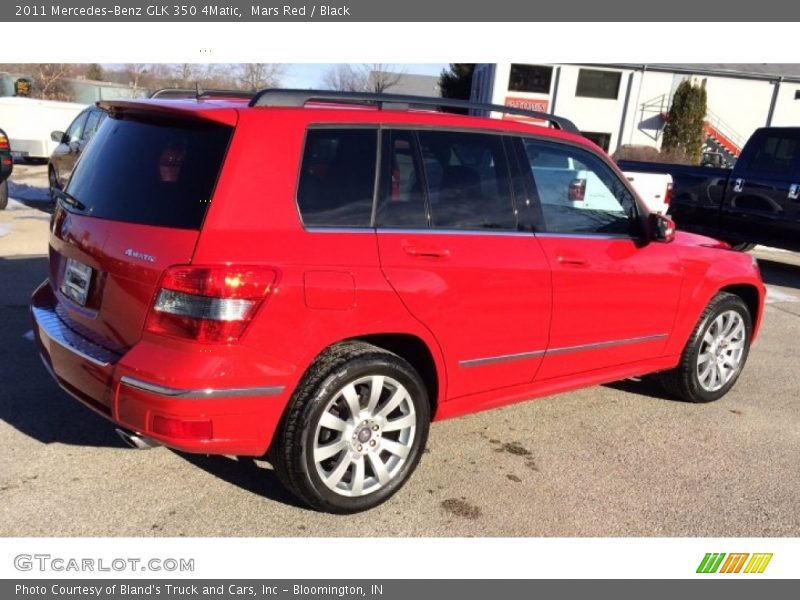 Mars Red / Black 2011 Mercedes-Benz GLK 350 4Matic