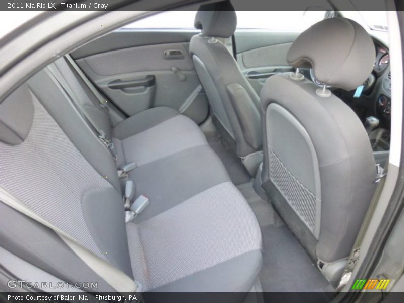 Titanium / Gray 2011 Kia Rio LX