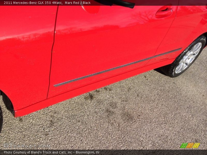 Mars Red / Black 2011 Mercedes-Benz GLK 350 4Matic