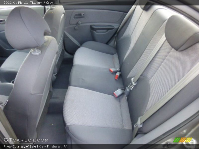 Titanium / Gray 2011 Kia Rio LX