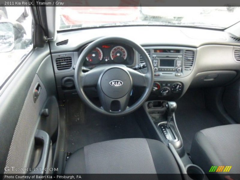Titanium / Gray 2011 Kia Rio LX