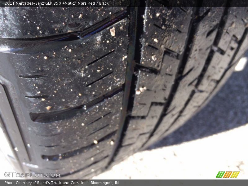 Mars Red / Black 2011 Mercedes-Benz GLK 350 4Matic