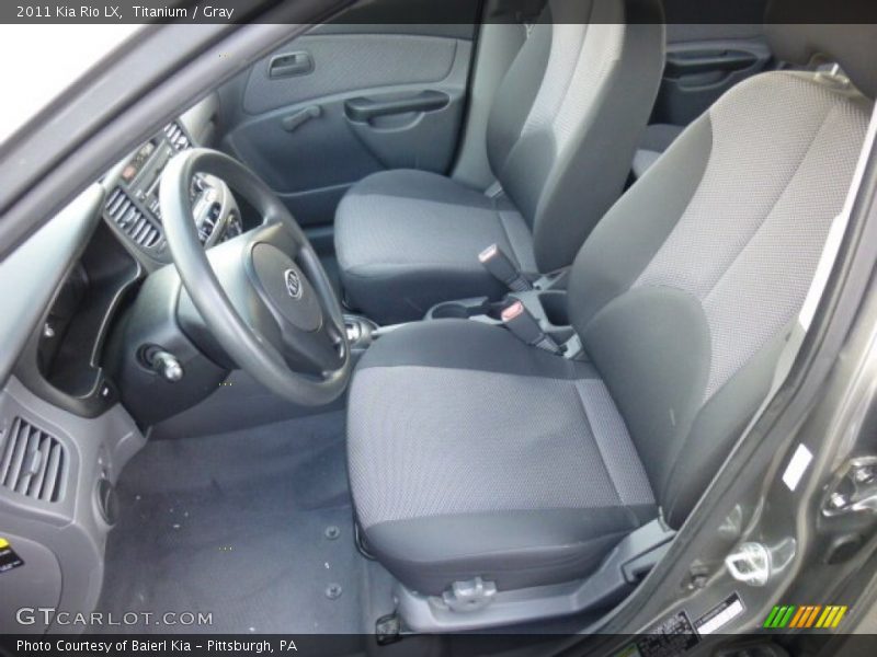 Titanium / Gray 2011 Kia Rio LX