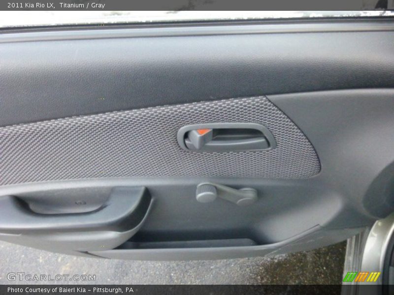 Titanium / Gray 2011 Kia Rio LX