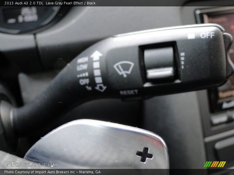 Lava Gray Pearl Effect / Black 2013 Audi A3 2.0 TDI