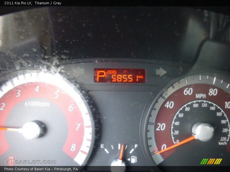 Titanium / Gray 2011 Kia Rio LX