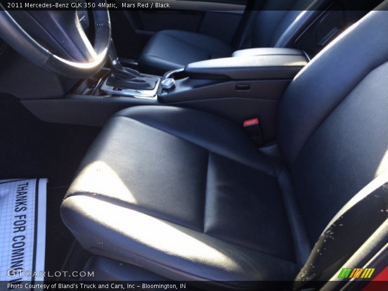 Mars Red / Black 2011 Mercedes-Benz GLK 350 4Matic