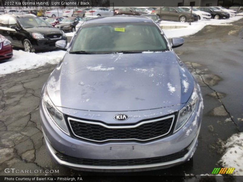 Light Graphite / Black 2012 Kia Optima Hybrid
