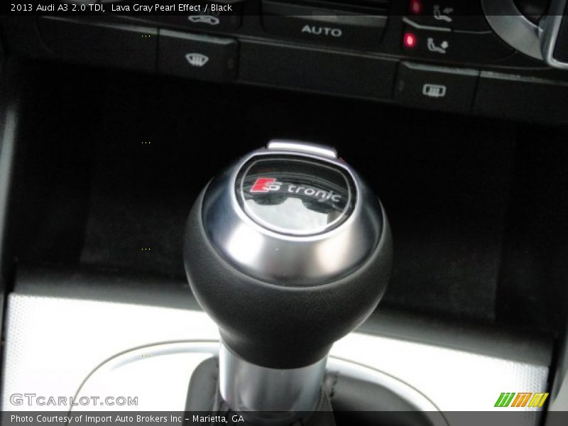 Lava Gray Pearl Effect / Black 2013 Audi A3 2.0 TDI