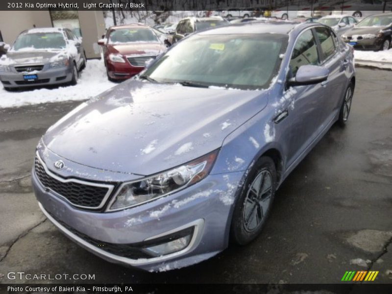 Light Graphite / Black 2012 Kia Optima Hybrid