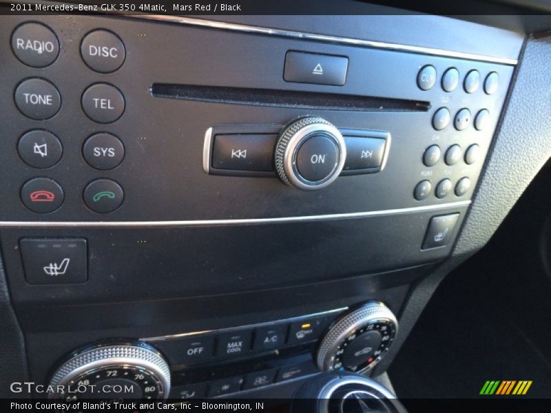 Mars Red / Black 2011 Mercedes-Benz GLK 350 4Matic