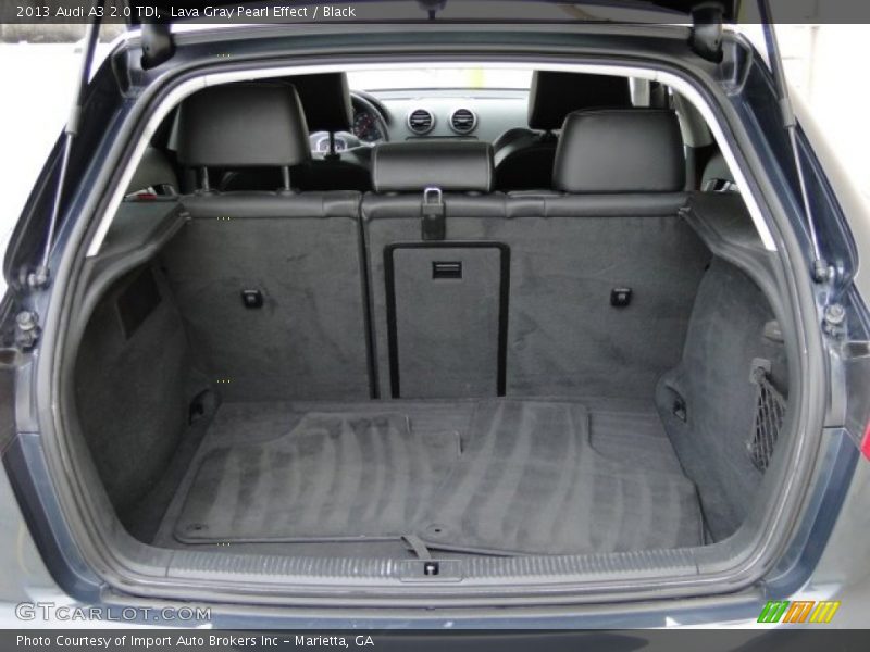 Lava Gray Pearl Effect / Black 2013 Audi A3 2.0 TDI