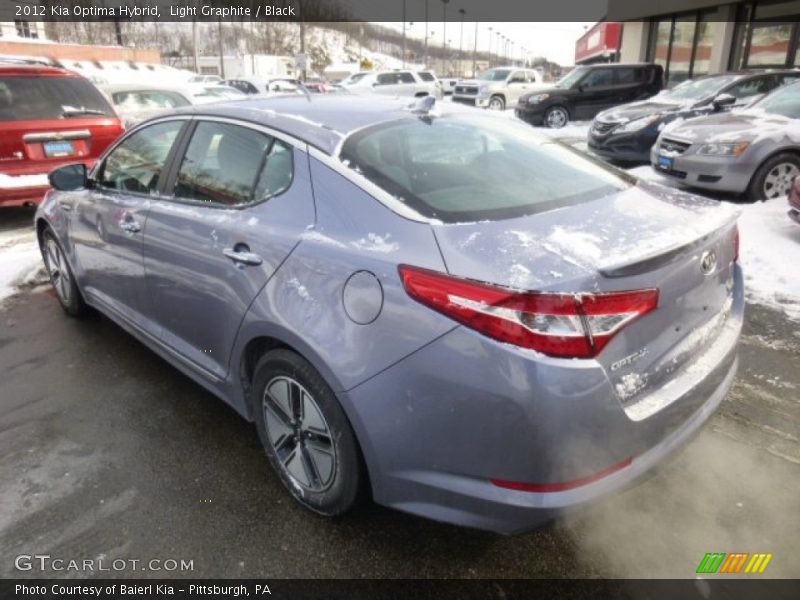 Light Graphite / Black 2012 Kia Optima Hybrid