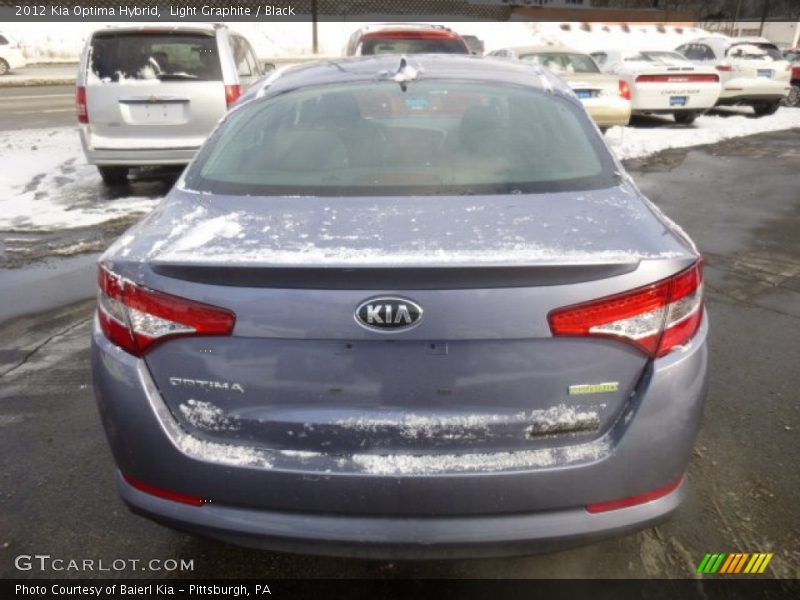 Light Graphite / Black 2012 Kia Optima Hybrid