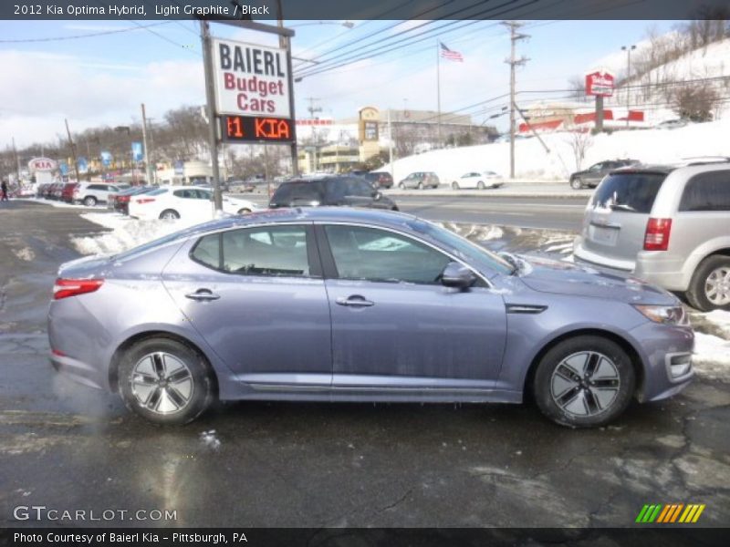 Light Graphite / Black 2012 Kia Optima Hybrid