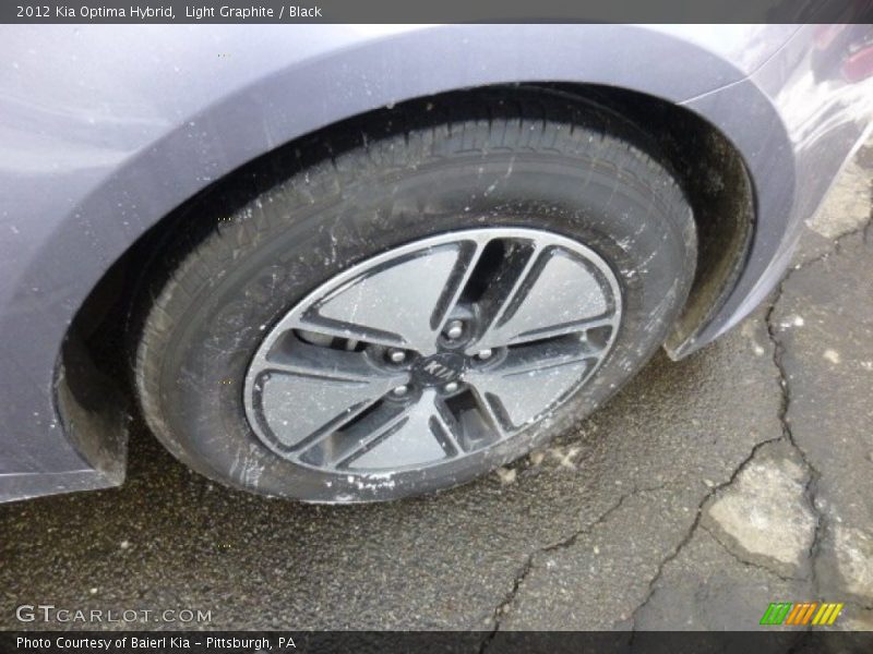 Light Graphite / Black 2012 Kia Optima Hybrid