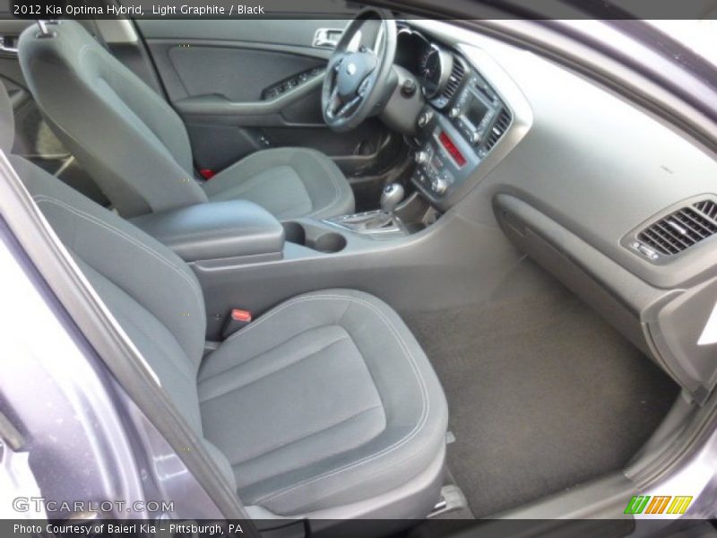 Light Graphite / Black 2012 Kia Optima Hybrid