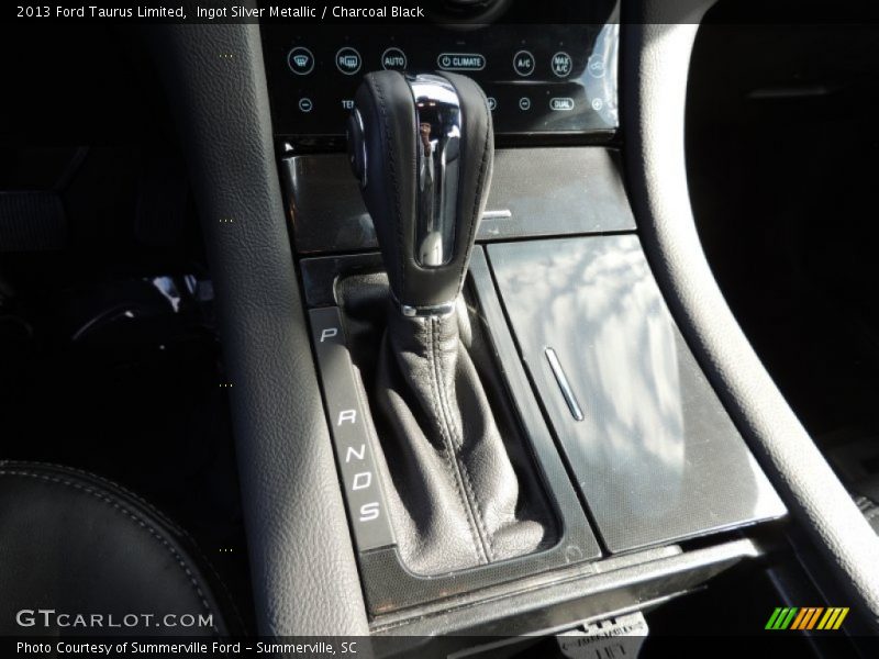 Ingot Silver Metallic / Charcoal Black 2013 Ford Taurus Limited