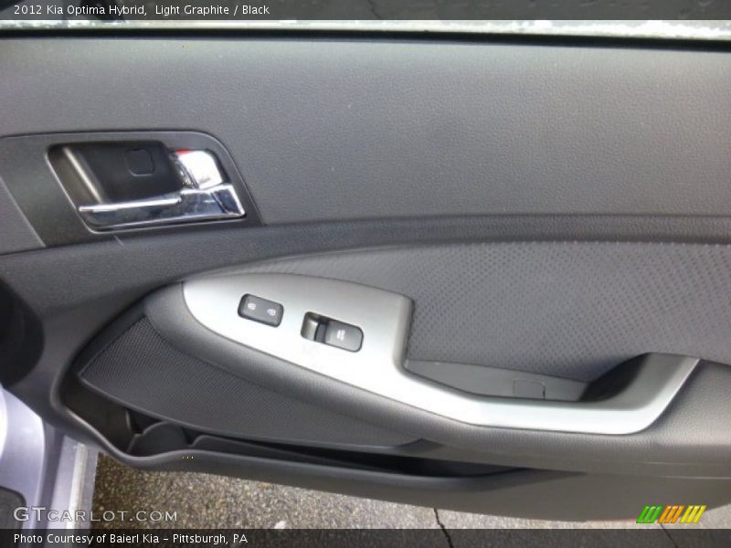 Light Graphite / Black 2012 Kia Optima Hybrid