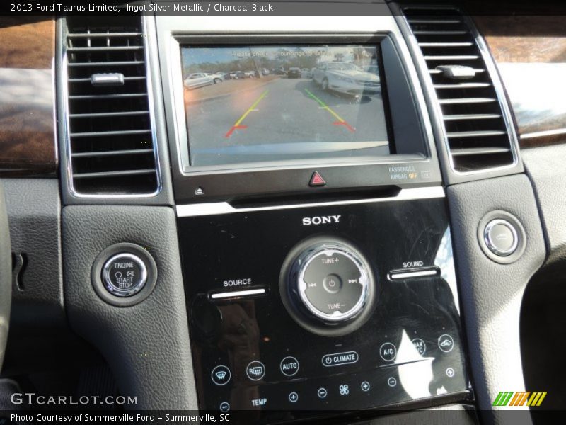 Ingot Silver Metallic / Charcoal Black 2013 Ford Taurus Limited