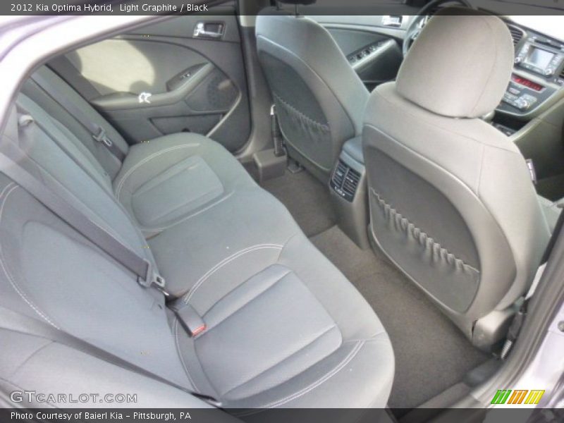 Light Graphite / Black 2012 Kia Optima Hybrid