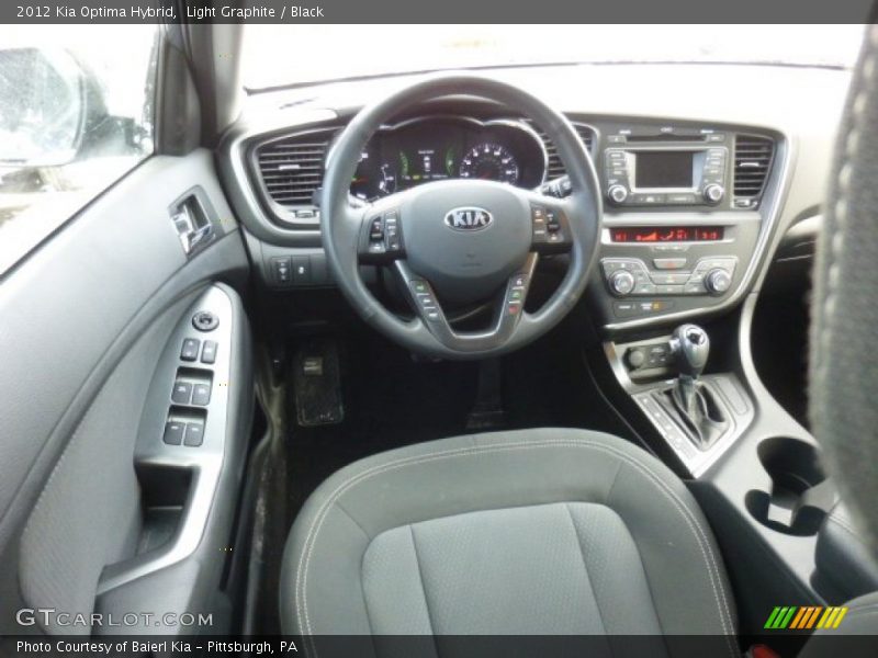 Light Graphite / Black 2012 Kia Optima Hybrid