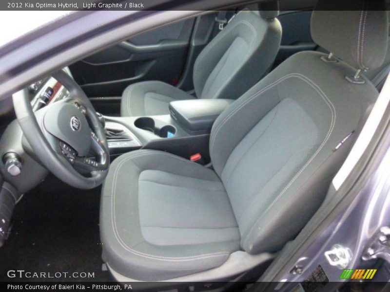 Light Graphite / Black 2012 Kia Optima Hybrid