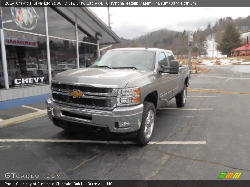 Graystone Metallic / Light Titanium/Dark Titanium 2014 Chevrolet Silverado 2500HD LTZ Crew Cab 4x4