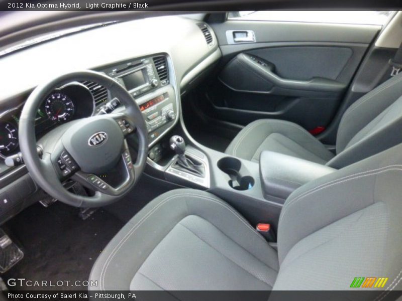 Light Graphite / Black 2012 Kia Optima Hybrid