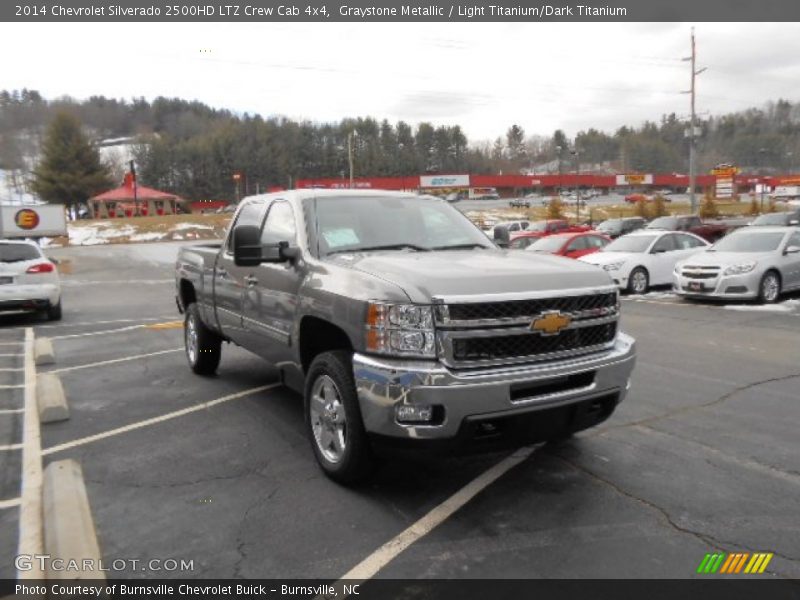 Graystone Metallic / Light Titanium/Dark Titanium 2014 Chevrolet Silverado 2500HD LTZ Crew Cab 4x4