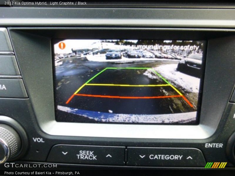 Light Graphite / Black 2012 Kia Optima Hybrid