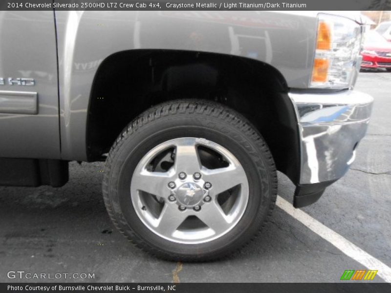 Graystone Metallic / Light Titanium/Dark Titanium 2014 Chevrolet Silverado 2500HD LTZ Crew Cab 4x4