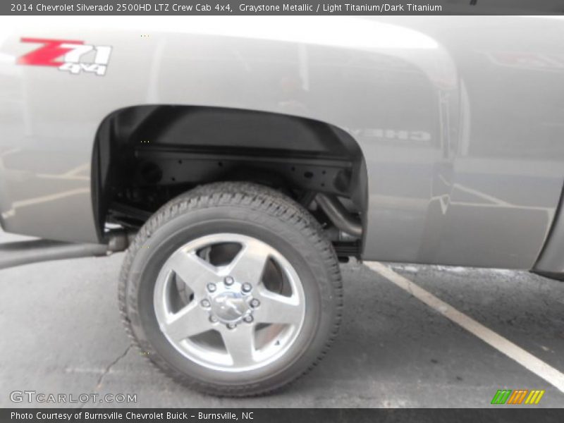 Graystone Metallic / Light Titanium/Dark Titanium 2014 Chevrolet Silverado 2500HD LTZ Crew Cab 4x4