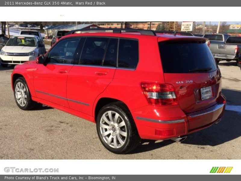 Mars Red / Black 2011 Mercedes-Benz GLK 350 4Matic