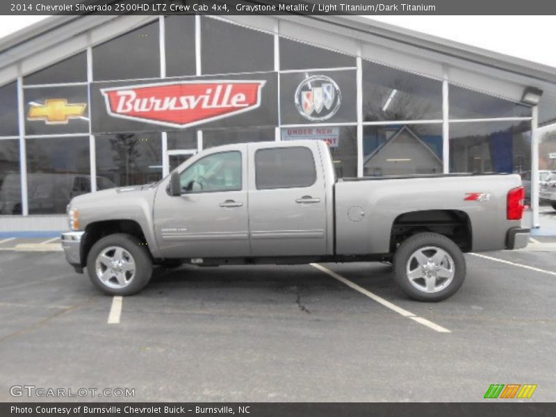 Graystone Metallic / Light Titanium/Dark Titanium 2014 Chevrolet Silverado 2500HD LTZ Crew Cab 4x4