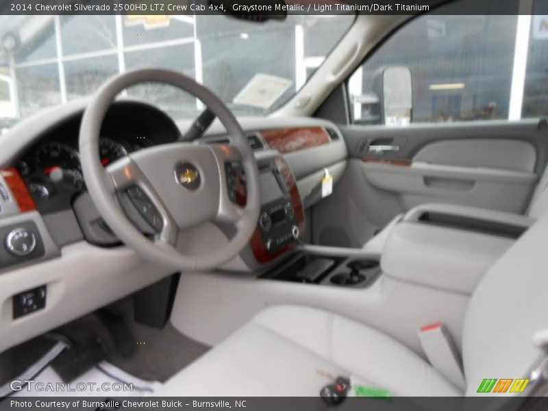 Graystone Metallic / Light Titanium/Dark Titanium 2014 Chevrolet Silverado 2500HD LTZ Crew Cab 4x4