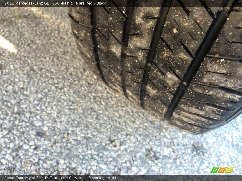 Mars Red / Black 2011 Mercedes-Benz GLK 350 4Matic