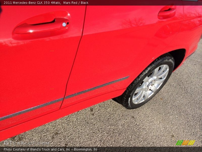 Mars Red / Black 2011 Mercedes-Benz GLK 350 4Matic