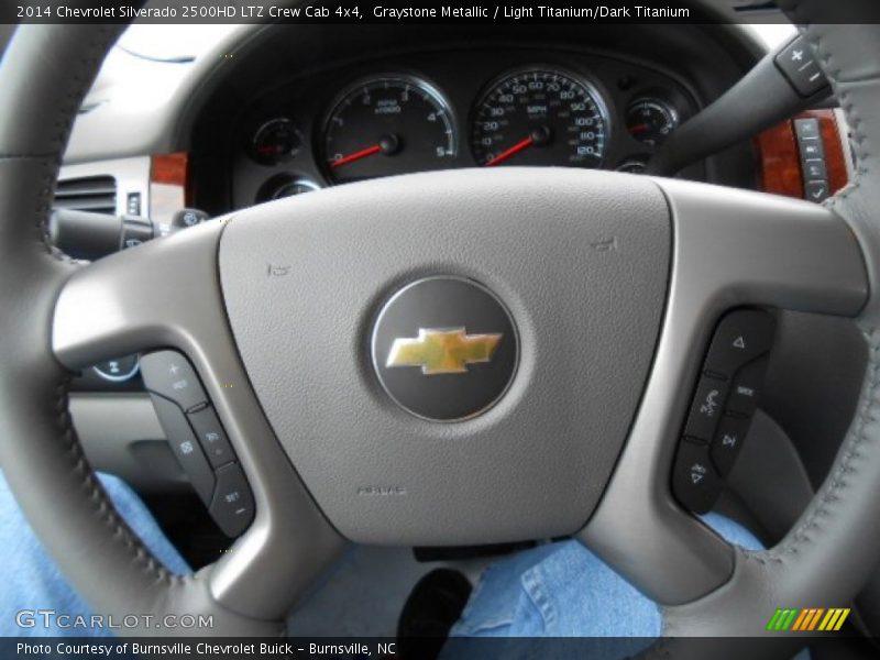 Graystone Metallic / Light Titanium/Dark Titanium 2014 Chevrolet Silverado 2500HD LTZ Crew Cab 4x4