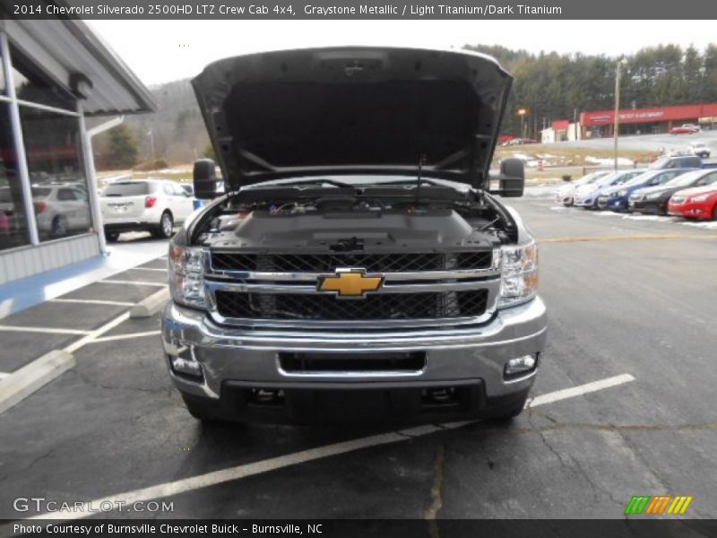 Graystone Metallic / Light Titanium/Dark Titanium 2014 Chevrolet Silverado 2500HD LTZ Crew Cab 4x4