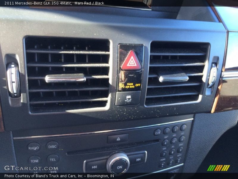 Mars Red / Black 2011 Mercedes-Benz GLK 350 4Matic