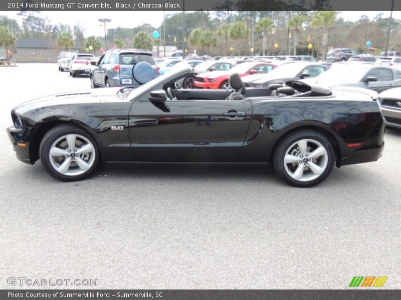 Black / Charcoal Black 2014 Ford Mustang GT Convertible