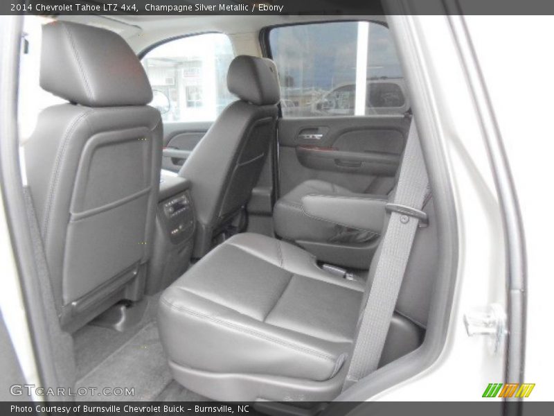 Champagne Silver Metallic / Ebony 2014 Chevrolet Tahoe LTZ 4x4