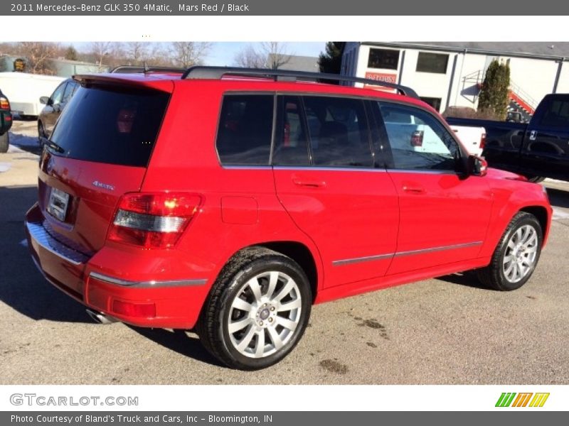 Mars Red / Black 2011 Mercedes-Benz GLK 350 4Matic