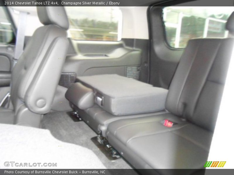 Champagne Silver Metallic / Ebony 2014 Chevrolet Tahoe LTZ 4x4
