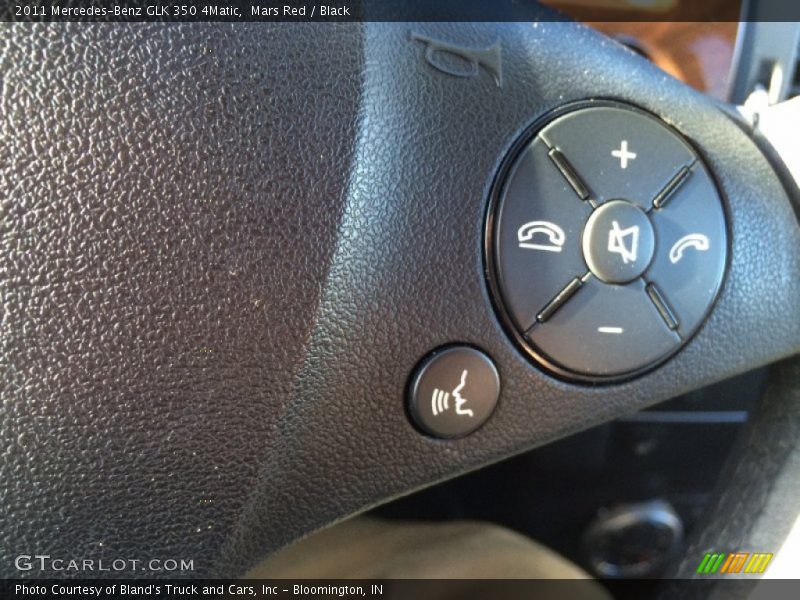 Mars Red / Black 2011 Mercedes-Benz GLK 350 4Matic